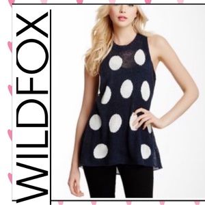 Wildfox White Label polka dot tank - super cute!!